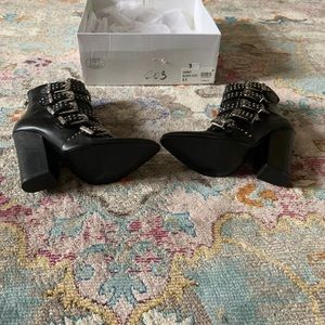 Steve Madden Buckle Booties